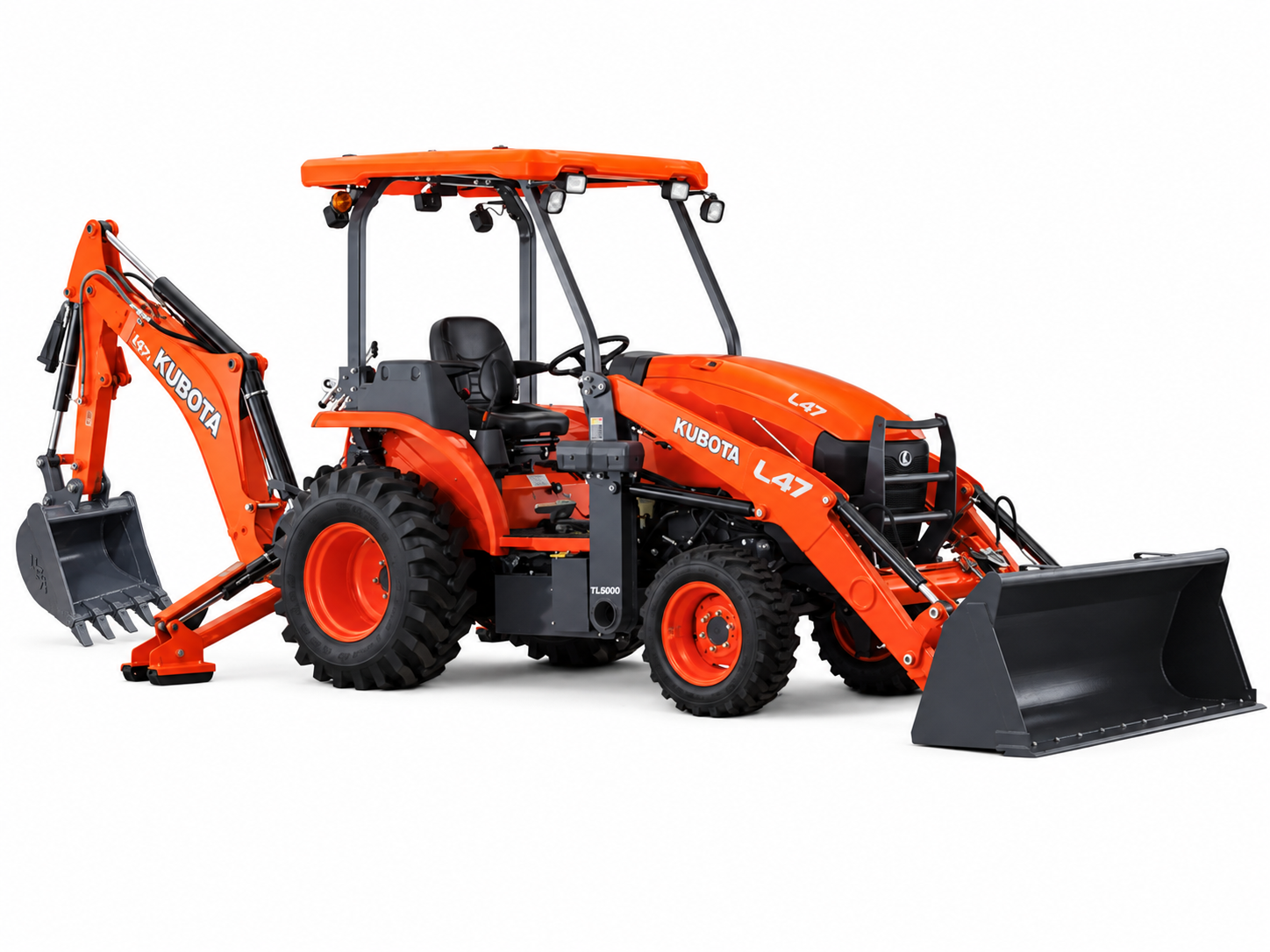 Kubota L47 tractor-loader-backhoe